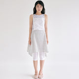 Apron dress - dot