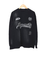 Spray Patch Long Sleeve T