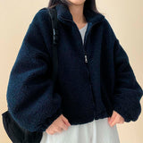 ペロシックダンブルフリースジップアップジャンパー