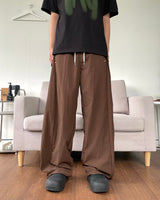 Side Snap Nylon Balloon Pants