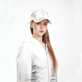 spray-painted baseball cap