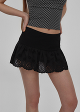 [MADE] Pervi Lace Mini Skirt Pants