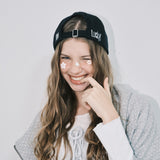 How Lucky ballcap_black