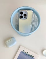 [MADE]レモンソーダ シルバー エポキシ iPhoneケース