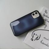 Fog Deep Blue Gradient Epoxy Bumper Case