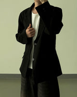 Liss Suede Blazer Jacket