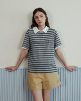 LETTERING PRINT SHORTS [BEIGE]