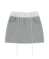 [NF]レターリングスウェットパンツスカート_(GRAY)_F24QD872