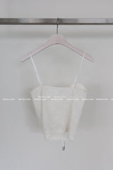 corset lace bustier sleeveless