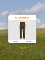 Corduroy Banded Layered Pants