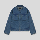 OA Cargo Biker Denim Jacket (2 colors)