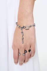 NO.559 [SILVER] STAR CUBIC RING