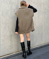 TWEED VEST