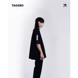 TAGGED - ファンダメンタルオーバーサイズブラックTシャツ