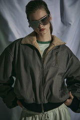 BOUCLE HERRINGBONE JACKET