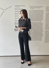 Menzo Bootcut Span Denim Slacks