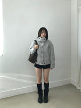 Prim high-neck jacket (2 colors)