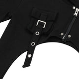 ロベントメタルロゴボレロフードジップアップ (2Color)