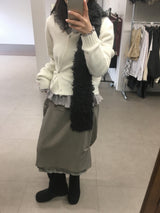 Amud Pintuck Midi Skirt (2color)