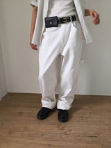 Studded Wallet Belt