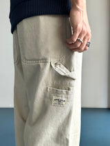 Unit Carpenter Cotton Wide Pants 4C