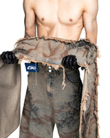 MUD-STAINED DENIM PANTS (Limited)