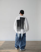 PAINT OVERSIZED FIT LONG SLEEVE T-SHIRT