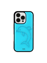 cubic neon case (dolphin)