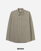 Code Seersucker Stripe Shirt