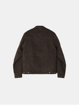 [F/W] Wolf fur biker jacket(3color)