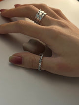[925silver] Antique spear ring
