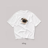 [A-T0301] アンニョンドッグ半袖Tシャツ (7タイプ)