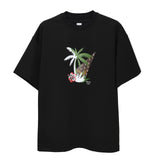 ブラックココナッツツリーシャツ
