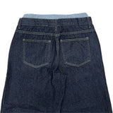 Atlas Non-fade Raw Denim Wide Pants