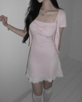 [Limited quantity] Livning Lace Dress Set