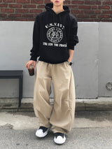 ノバピンタックワイドバルーンパンツ 3C