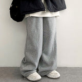 Issu napping hem string wide pants