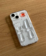 カトラリー レジンスマホケース