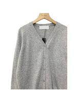 ケリーカシミアVネックルーズフィットカーディガン12C