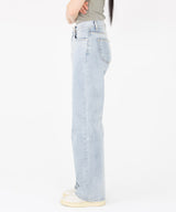 WASHED WIDE DENIM PANTS [2color]