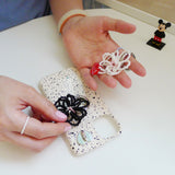 [MADE]Pearl Flower Bead Keyring&Tok