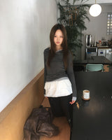 Layered button T