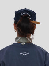 6cRAyon x Niche 壁龛 ピルボックス帽 キャップ（Navy）