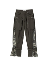 CAMO POCKET PANTS / CHARCOAL