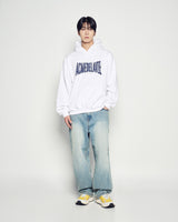 25FW ダブルレイヤーロゴフーディー ホワイト