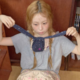 star bunny pouch navy