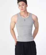 THUNDER LOGO TIGHT SLEEVELESS TANK TOP FOR UNISEX