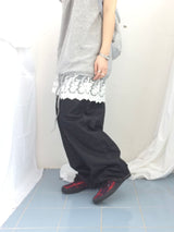 embossed shirring strap t
