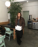 Vintage crop jacket