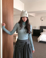 [U-BASIC/wool 30%] Mate Tencel Polar Long Sleeve